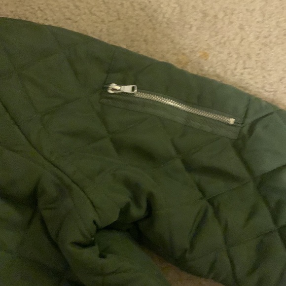 Faded Glory Army Green bomber jacket - Picture 3 of 6